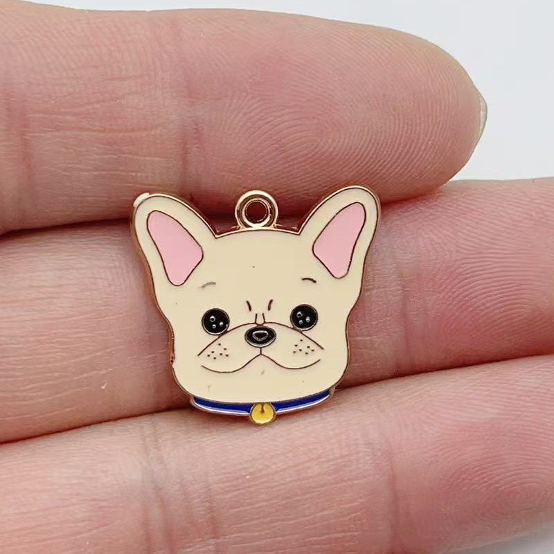 12pcs cartoon pet spotted dog  - Jewelry Making Accessories avaliação e preço