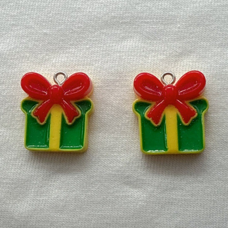 10pcs Christmas Cartoon Series - Jewelry Making Accessories avaliação e preço