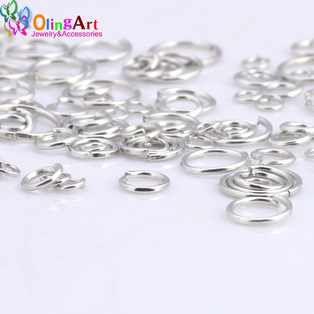 OlingArt Rhodium Plating Jump  - Jump Ring Assorted avaliação e preço