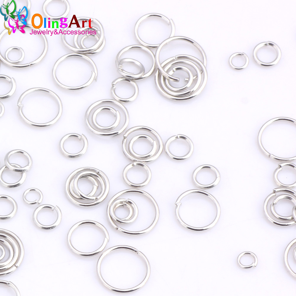 OlingArt Rhodium Plating Jump  - Jump Ring Assorted avaliação e preço