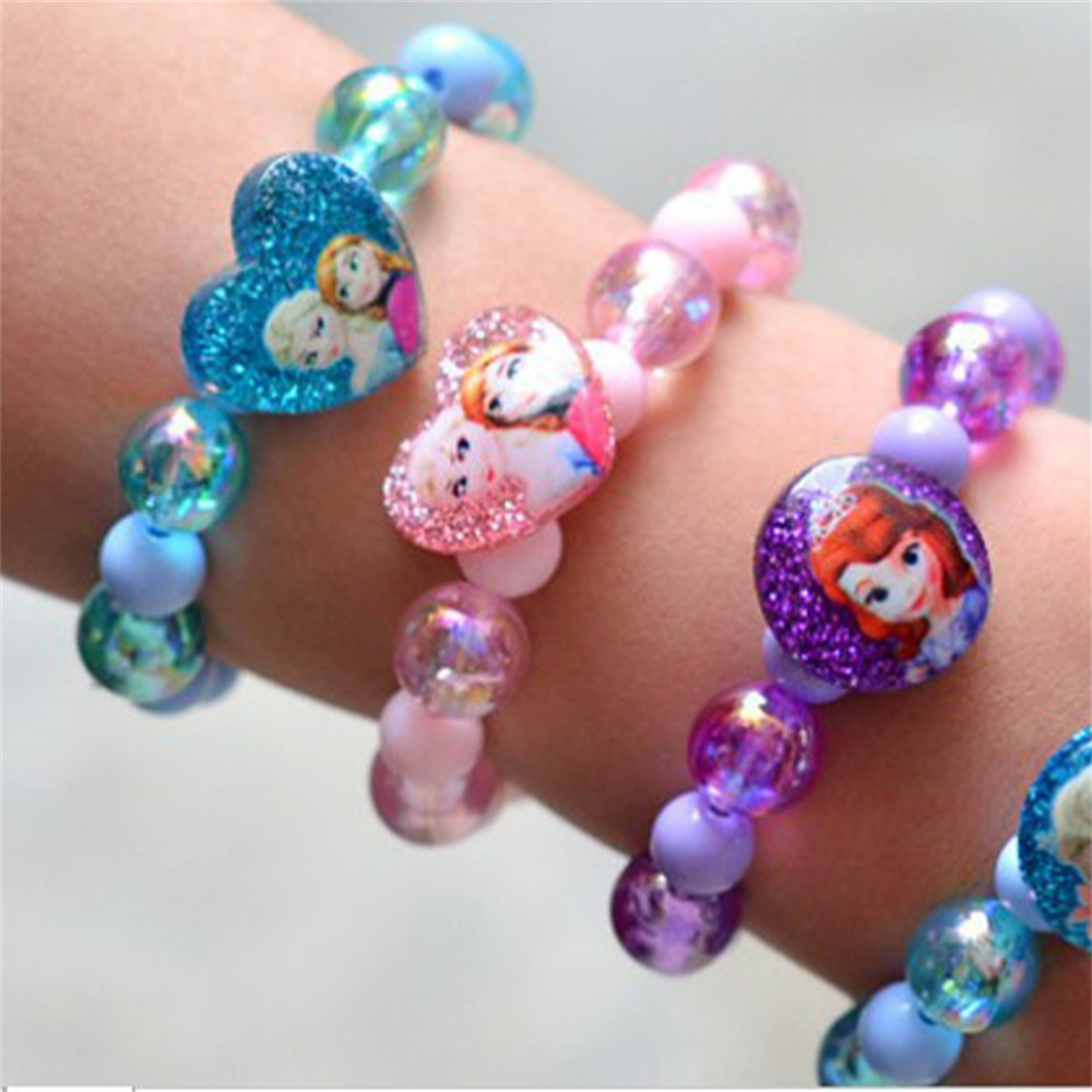 Frozen Elsa Princess Anna Cart - Jewelry Making Accessories avaliação e preço