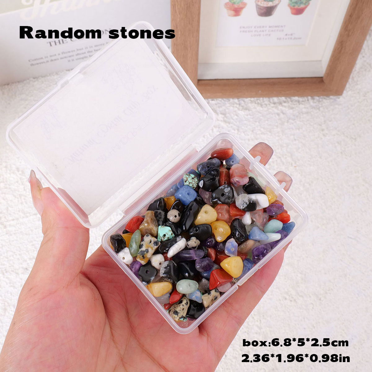Natural Crystal Mixed Material - Crystal Bead Mix avaliação e preço