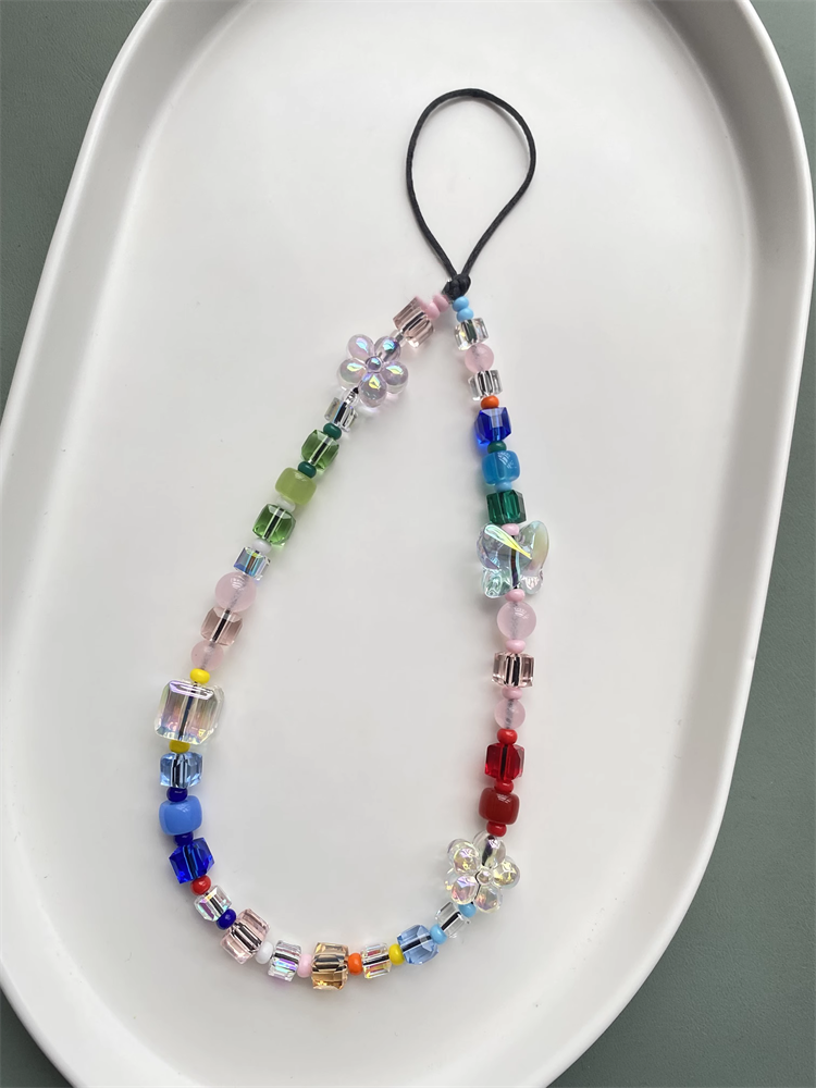 HERLOOK Butterfly Phone Charm  - Crystal Bead Mix avaliação e preço