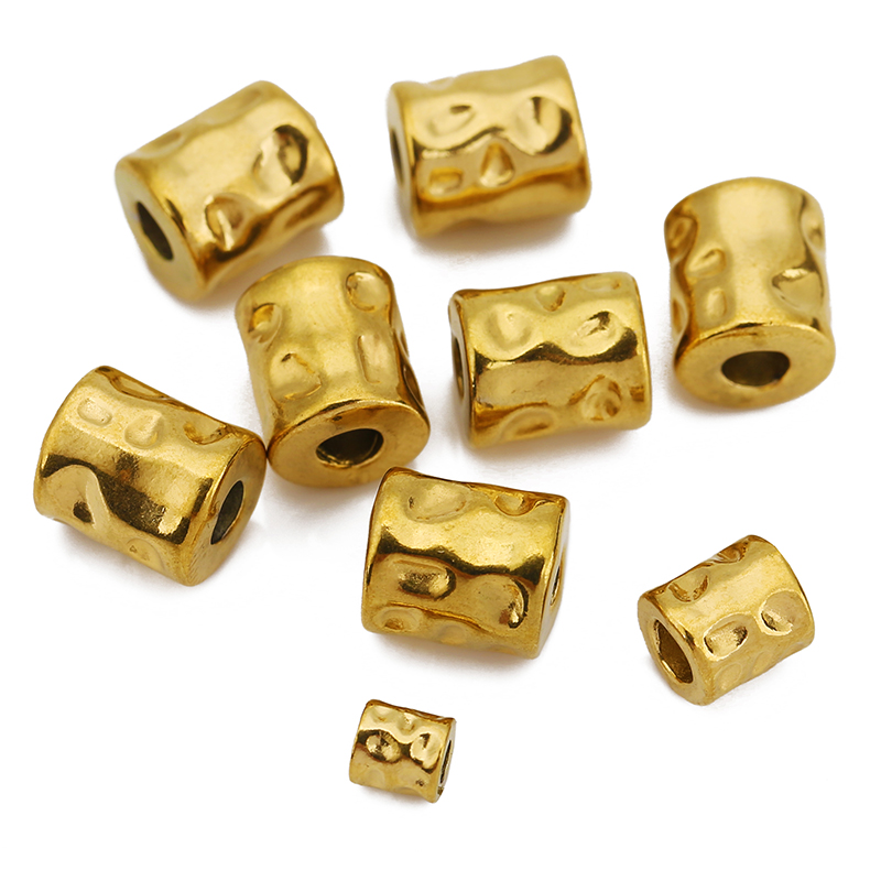 10Pcs Stainless Steel Cylinder - Seed Bead Tube avaliação e preço